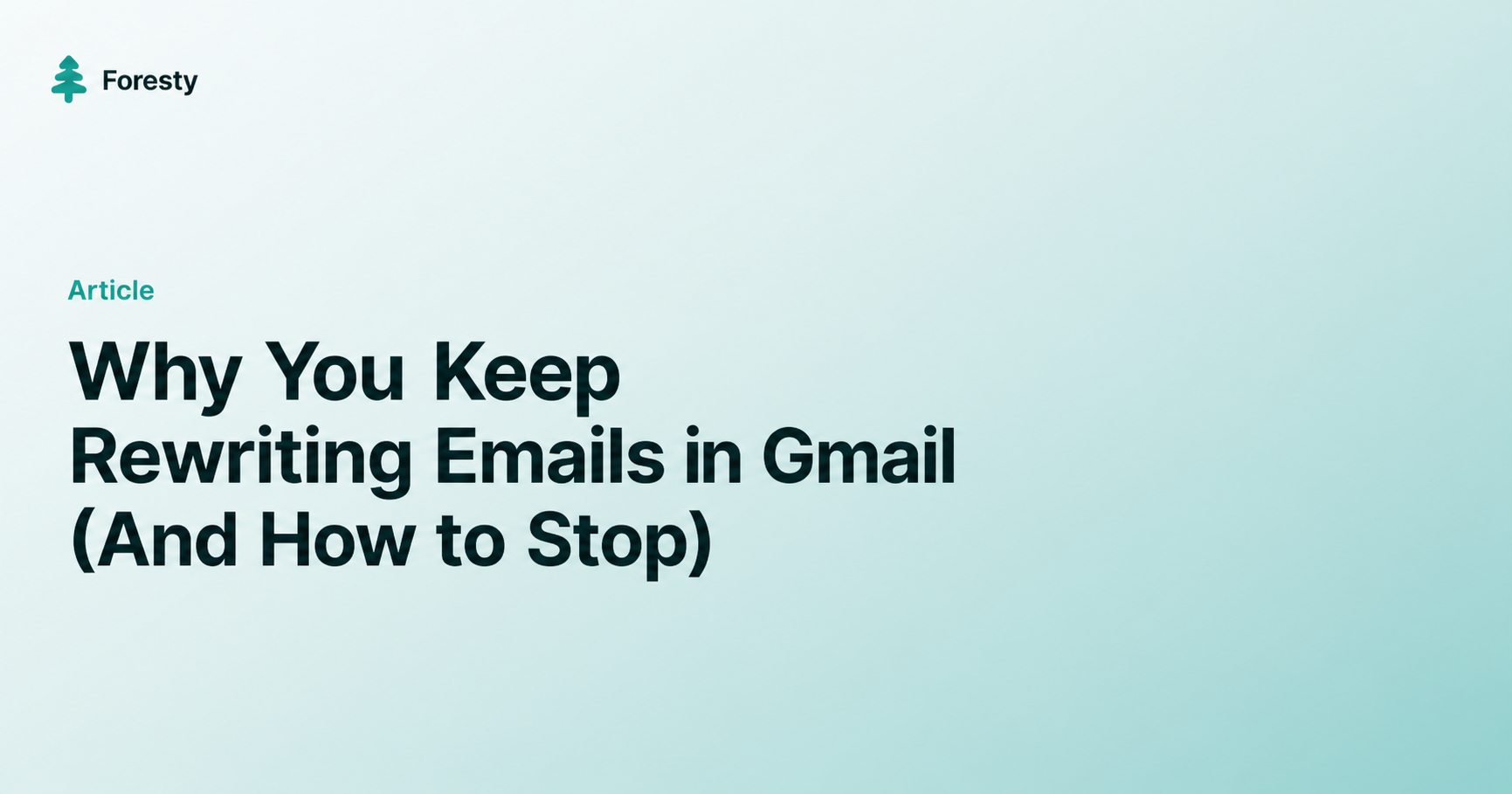 Why You Keep Rewriting Emails in Gmail (And How to Stop)